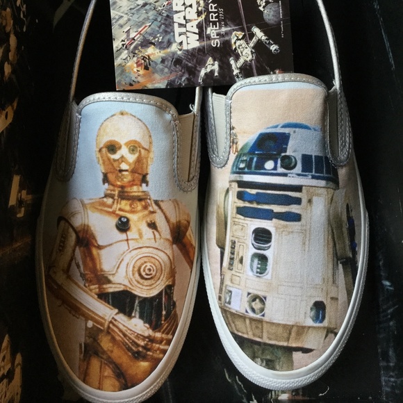 Sperry Other - NWT Sperry Star Wars Droid Top Siders